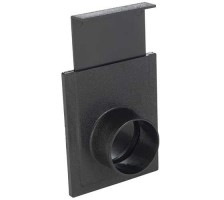 Record Power CVA250-50-102 2.5inch Black Plastic Blast Gate £5.49